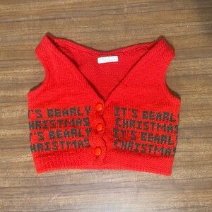 Bear Teddy Bear Plush Christmas Sweater